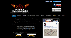 Desktop Screenshot of cypressradio.org
